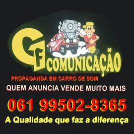 GF COMUNICAÇÃO PROPAGANDA EM CARRO DE SOM
